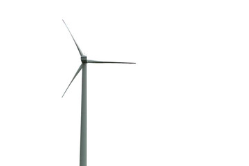 Green energy design template with wind turbine