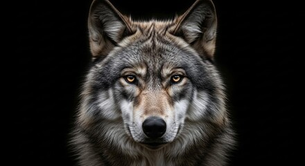 Wild-Wolf-Gazing-Cinematic-Portrait