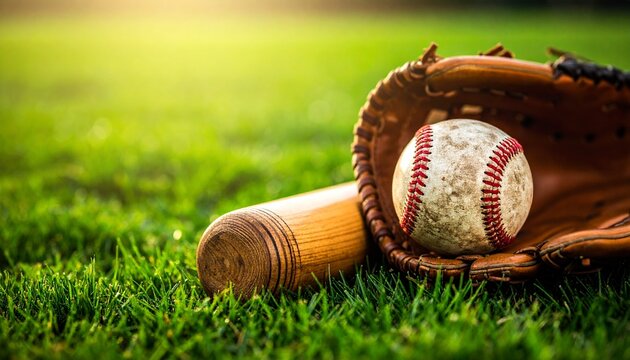 baseball and glove