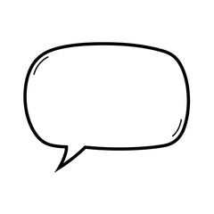 Naklejka premium 言葉の泡