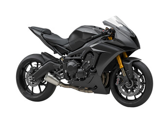 Yamaha R1 Motorcycle: A Precision Machine isolated on transparent background