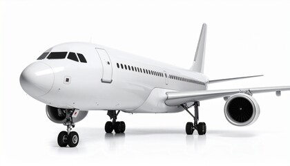 Obraz premium airplane on the runway