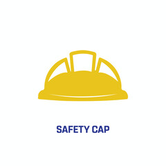 Hand-drawn icon of a Safety Cap with a table on a white background