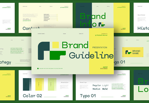 Brand Guideline Presentation Template