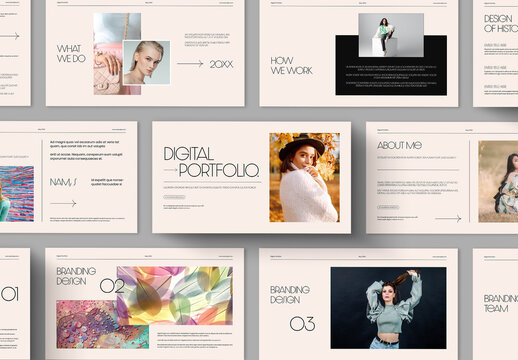Minimal Portfolio Presentation Template