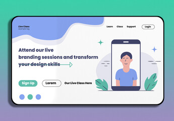 Website Landing Kit for Online Courses
