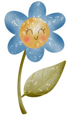 caterpillar on a flower