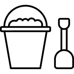Sand Bucket Icon