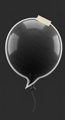 Obraz premium 黒曜の沈黙 (Kuroyō no Chinmoku)