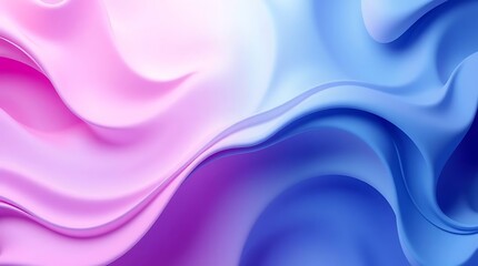 Obraz premium Abstract design of soft silk texture in flowing purple and pink waves