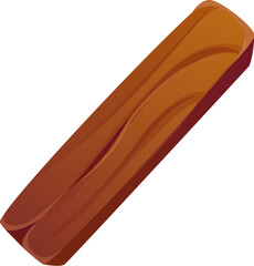 Pirates font and Caribbean corsair typeface or cartoon type vector wooden plank. Pirate font slash punctuation mark in shape of pirate ship mast or corsair sailboat wooden railing for marine typeface