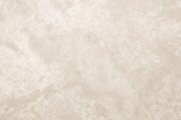 Old concrete wall texture background. Close up retro plain cream color cement wall background texture. Design paper vintage parchment element.