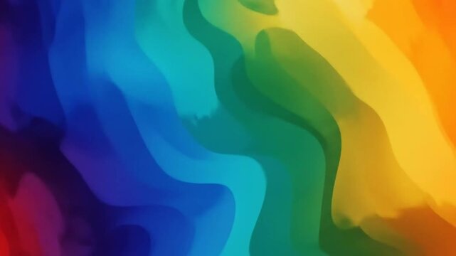 Abstract Swirls of Color