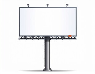 Fototapeta premium Blank Billboard Mockup Perfect for Advertising Design