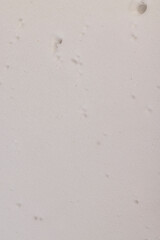 old foam porous structure is old and dirty after use and long-term operation, closeup