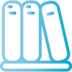 Professional bookshelf with modern design, perfect for education