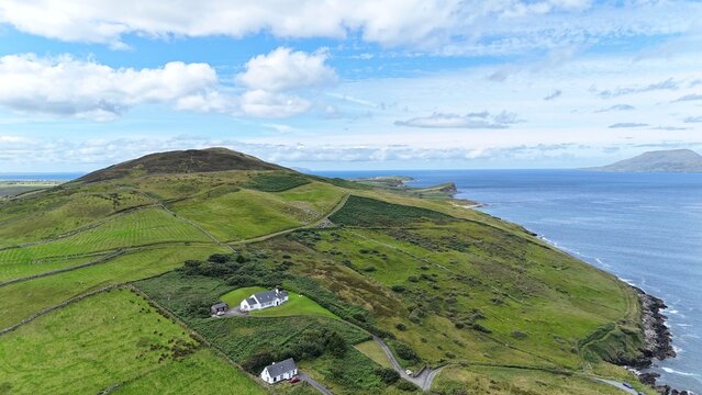plage de Carrowmore en Irlande dans le comt&eacute; de Mayo