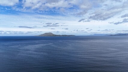 plage de Carrowmore en Irlande dans le comté de Mayo