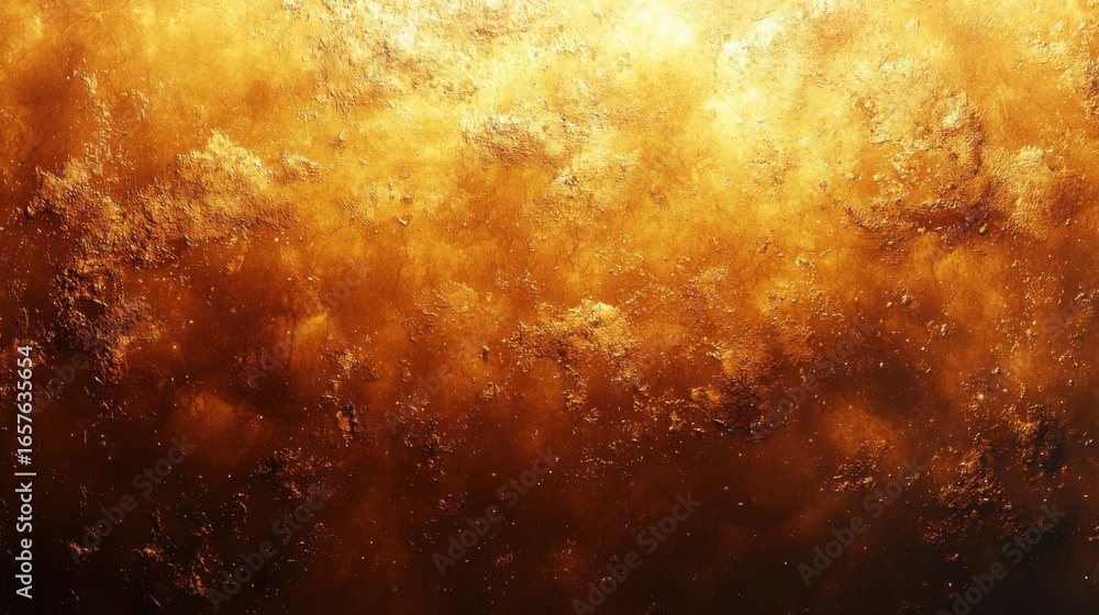 Poster explore gold texture shines with abstract detail and golden pattern theme