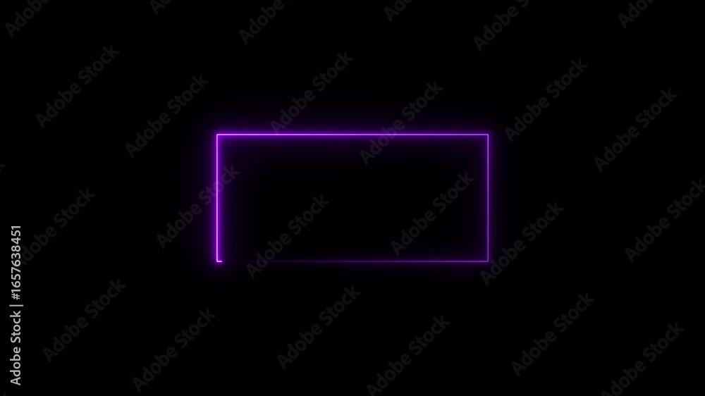 Poster abstract neon seamless background red spectrum looped animation . ultraviolet light 4k abstract back
