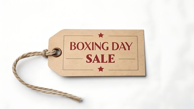 price tag on a white background