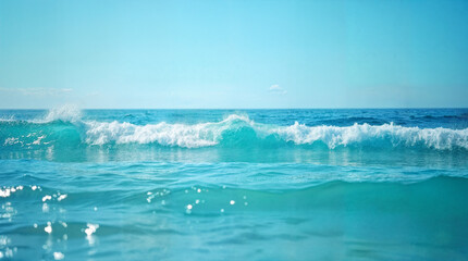 waves in the emerald sea