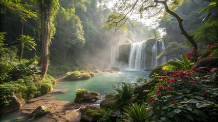 waterfall in the forest