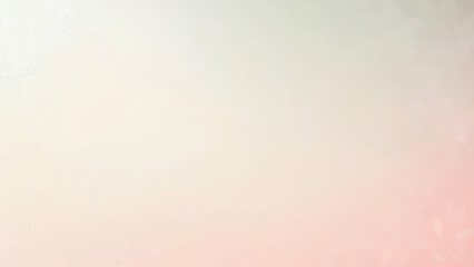 Delicate pastel color blend of pink and cream. A soft focus, abstract background with a subtle, dreamy aesthetic for creative projects.