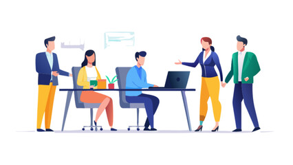 Business team meeting collaboration teamwork office workspace professional discussion strategy planning session