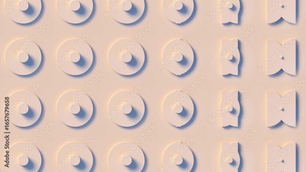 Poster an abstract background with embossed shapes. smoothly morphs into pastel beige tones. a minimalist, 