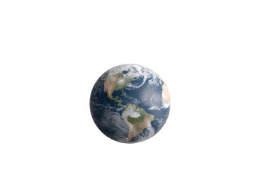 Fototapeta premium Planet Earth on a transparent background