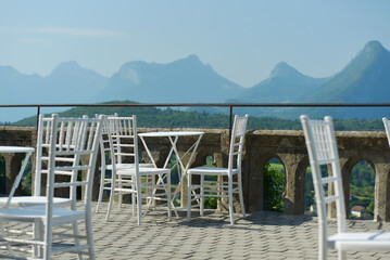 Lac d'Annecy, Menthon Saint-Bernard, terrasse panoramique