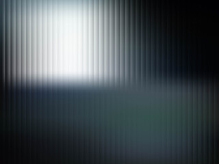 Abstract minimal gradient background with strong contrast between bright white light and deep black-blue tones.