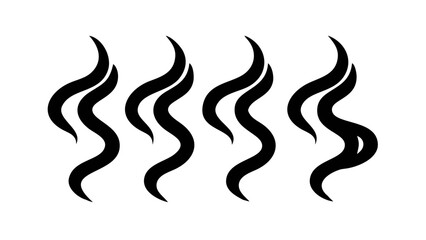 Abstract Swirls curves organic