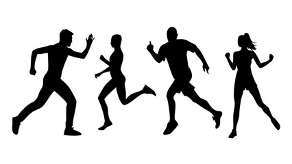 Minimalist black silhouette of a vintage car classic car