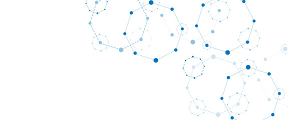 Connected line and dot background backgrounds microbiology	