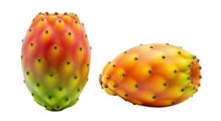 Isolated Prickly Pears