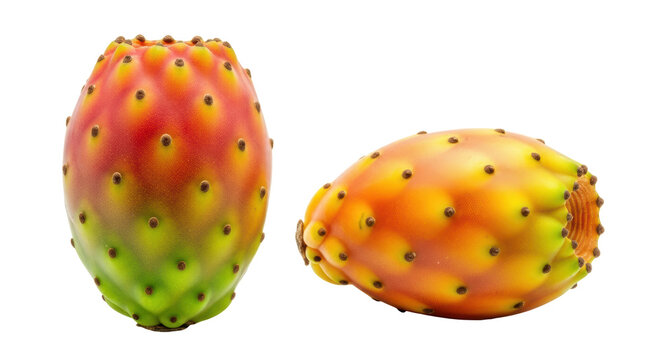 Isolated Prickly Pears