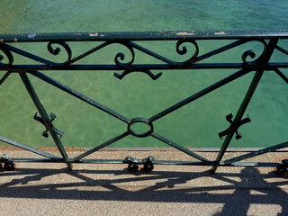 Lac d'Annecy, rambarde