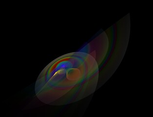 Imaginatory fractal abstract background Image