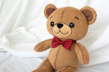 Fototapeta premium teddy bear isolated on white