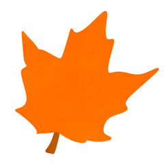 yellow maple leaf