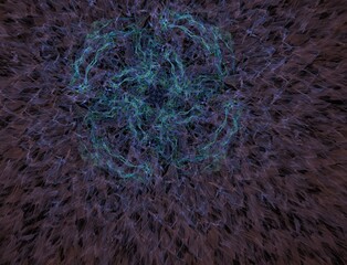 Imaginatory fractal abstract background Image