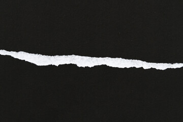 black paper with torn edge background for text or ad. design. template design