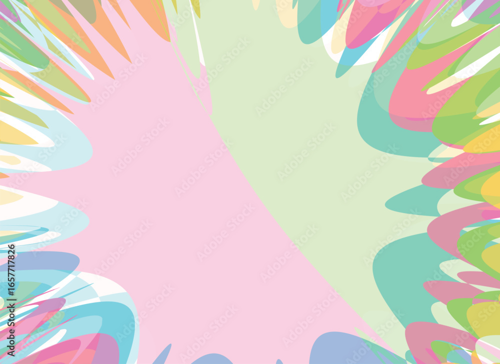 Aufkleber abstract colorful geometric banner background. vector abstract graphic design banner background temp