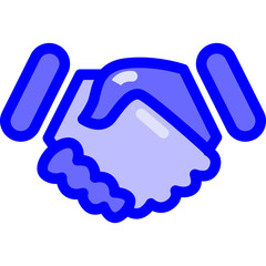 Business handshake symbolizing partnership and successful agreement