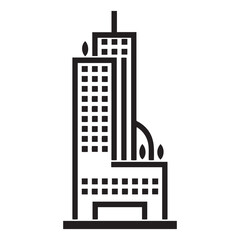 Office Skyscraper Tower Icon