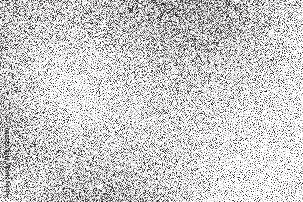 Poster noise gradient texture background. vector dotwork monochrome pattern. abstract grain noise gradient.