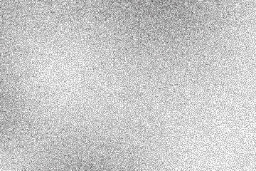 Fototapeta premium Noise gradient texture background. Vector dotwork monochrome pattern. Abstract grain noise gradient. Black and white gradation overlay. Dotted grunge horizontal banner.