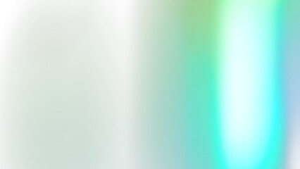 Overexposed green light leak overlay effect on transparent background